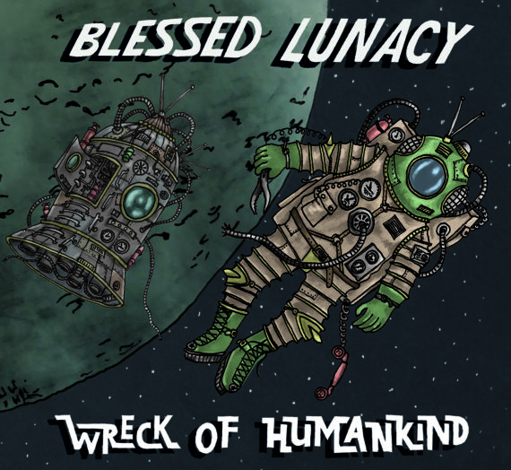 Amatöörikriitikon postilaatikkoarviossa Oulurockia: Blessed Lunacy – Wreck Of Humankind (2023)